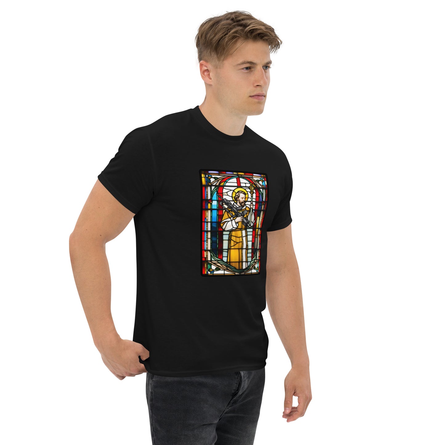 T-Shirt "Le roi et le Famas" - [Face]