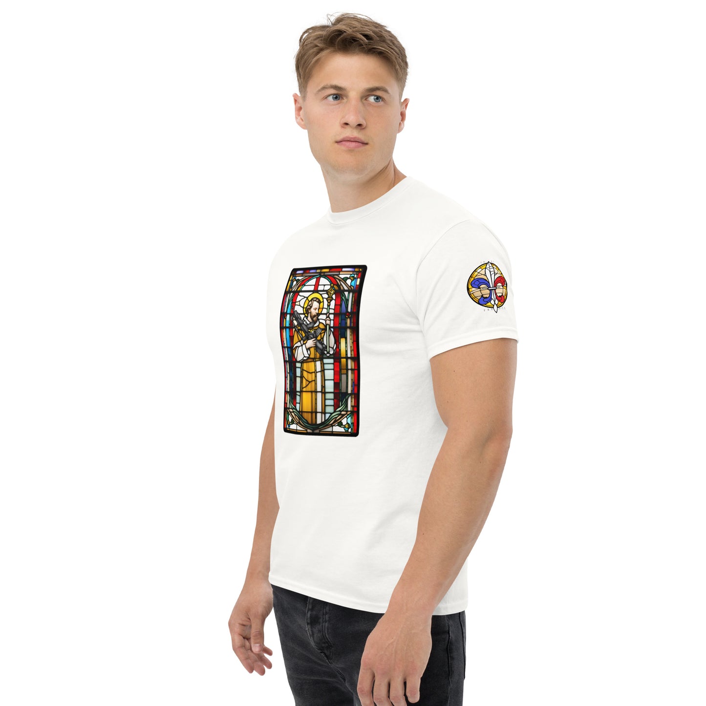 T-Shirt "Le roi et le Famas" - [Face]